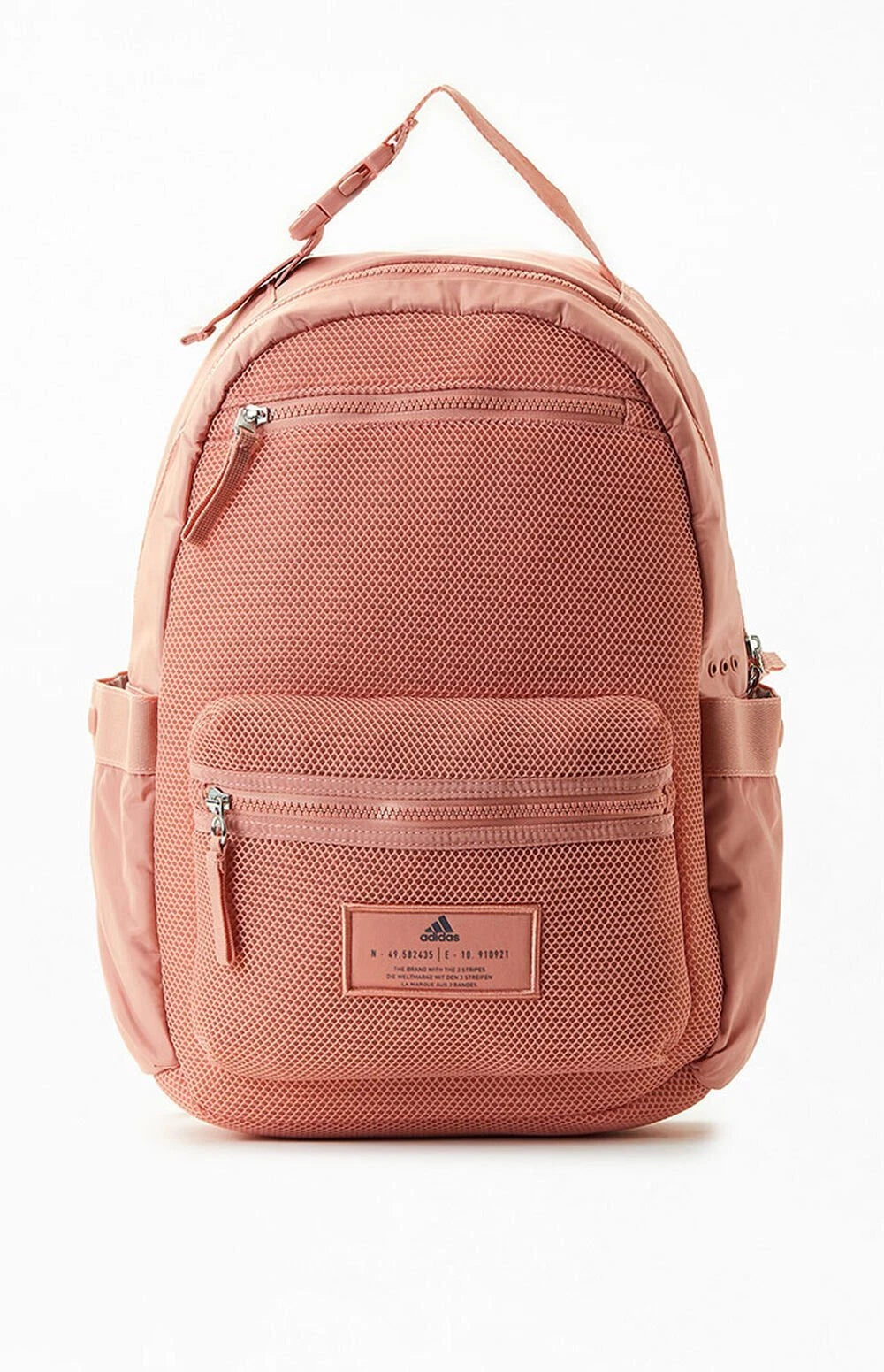 adidas Recycled Peach VFA 4 Training Backpack, 5156935 Wonder Clay/Silver GC3154