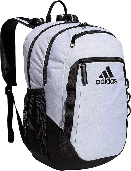 adidas Excel 6 BOS Unisex Backpack, 5153175 Jersey White/Black 2450 CU NWT