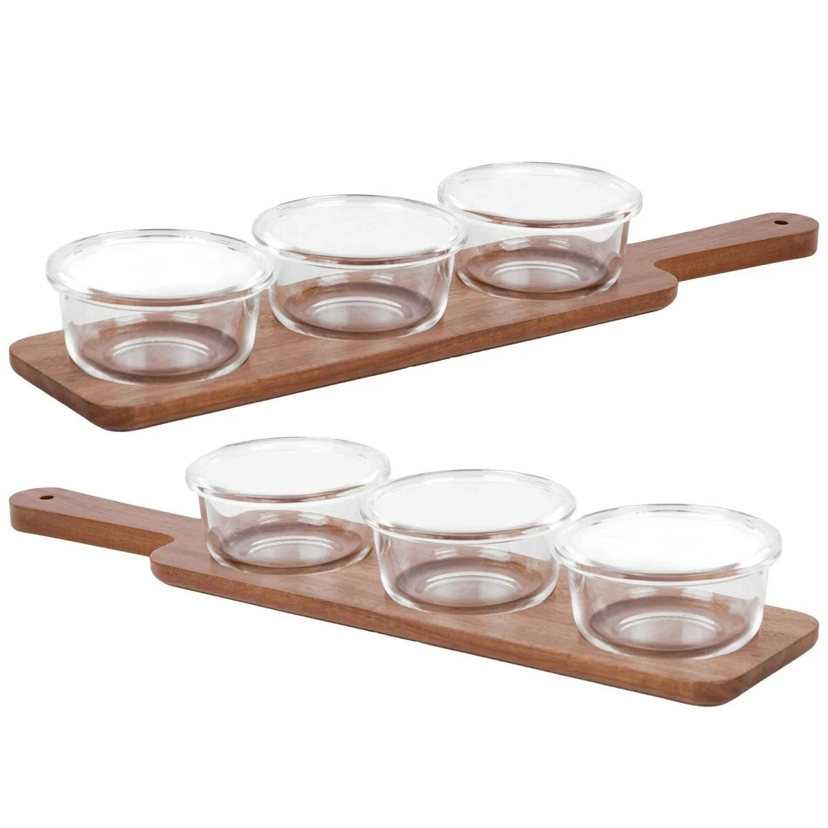 Home Essentials Table Setter Acacia Wood Serving Set, 2-pack Model 9928, 1759345
