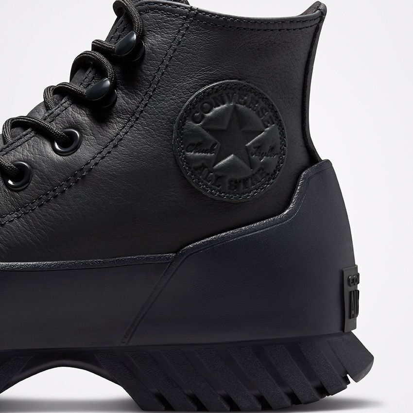 Converse CHUCK TAYLOR All Star Lugged Winter 2.0 Cold Fusion Sneakerboot, 171427C Multiple Sizes Black/Black/Bold Mandarin