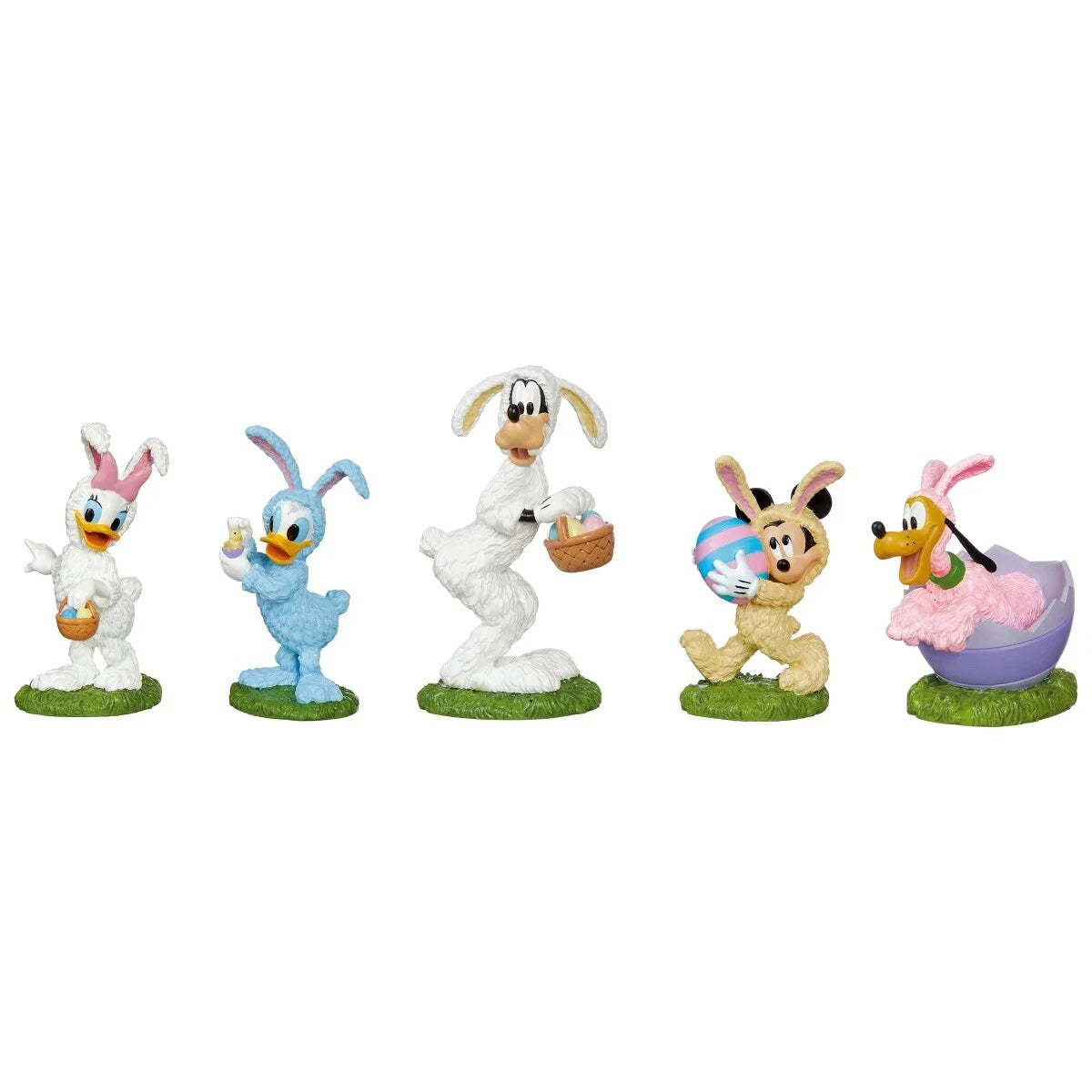 Disney Spring Musical Light-Up Easter Spring Village 13-piece Holiday Set NEW NI