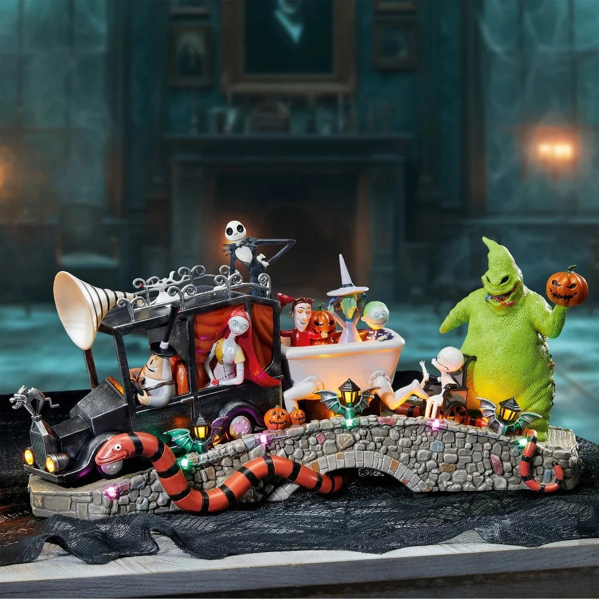 Disney Tim Burton`s The Nightmare Before Christmas Mayor's Car Scene, Halloween