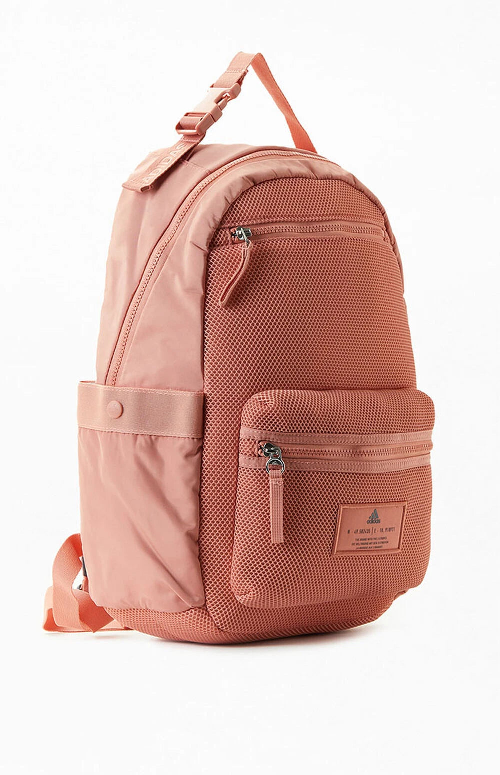 adidas Recycled Peach VFA 4 Training Backpack, 5156935 Wonder Clay/Silver GC3154