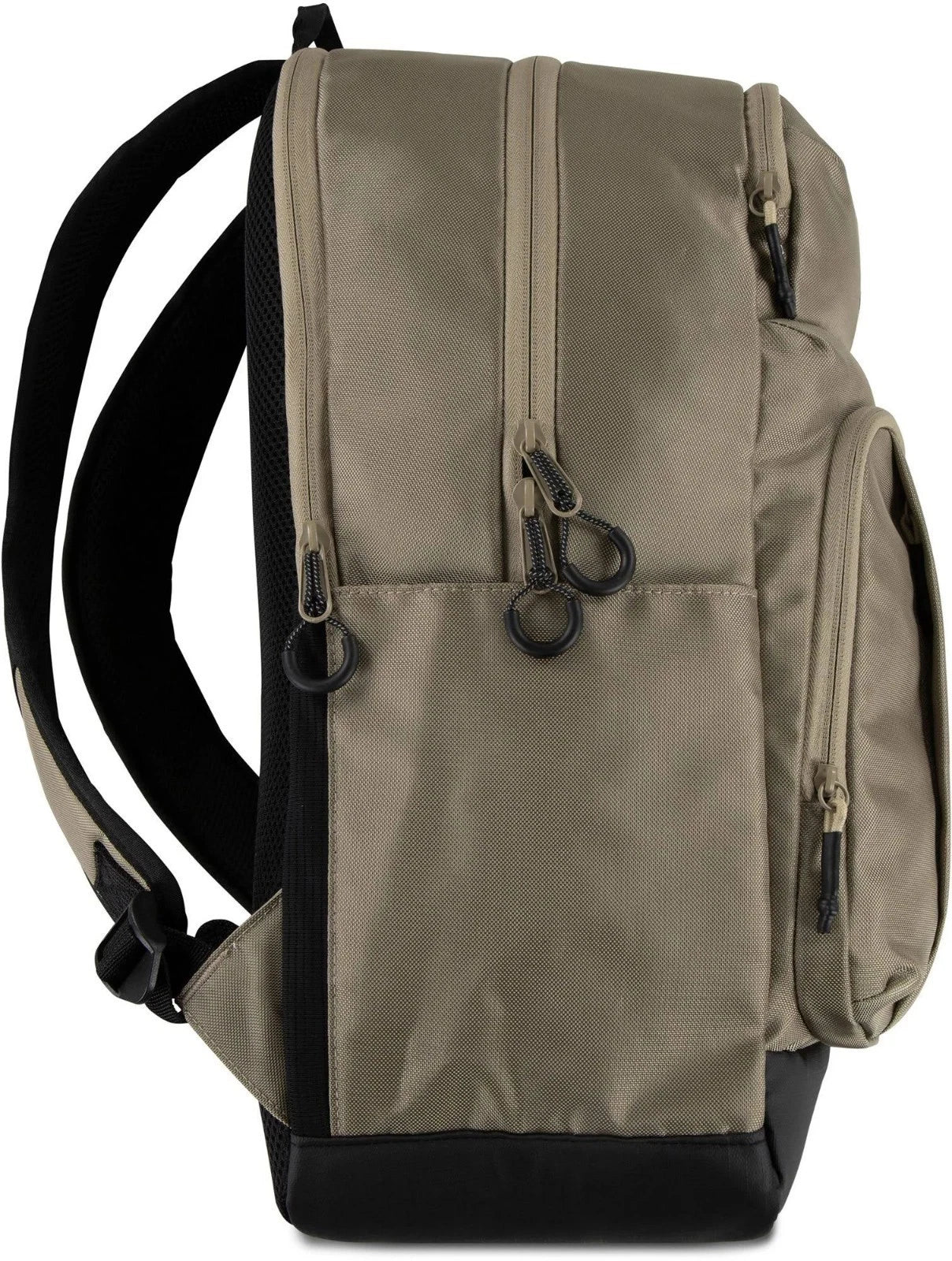 New Hurley Rider Backpack Khaki & Black Laptop & Bottle Pockets, 9A7386-X1T O/S