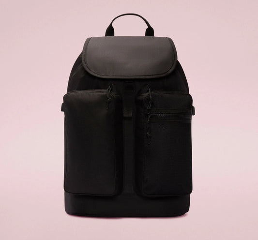 Converse Unisex Rucksack Backpack 27 Liter Capacity, 10019892-A01 Converse Black