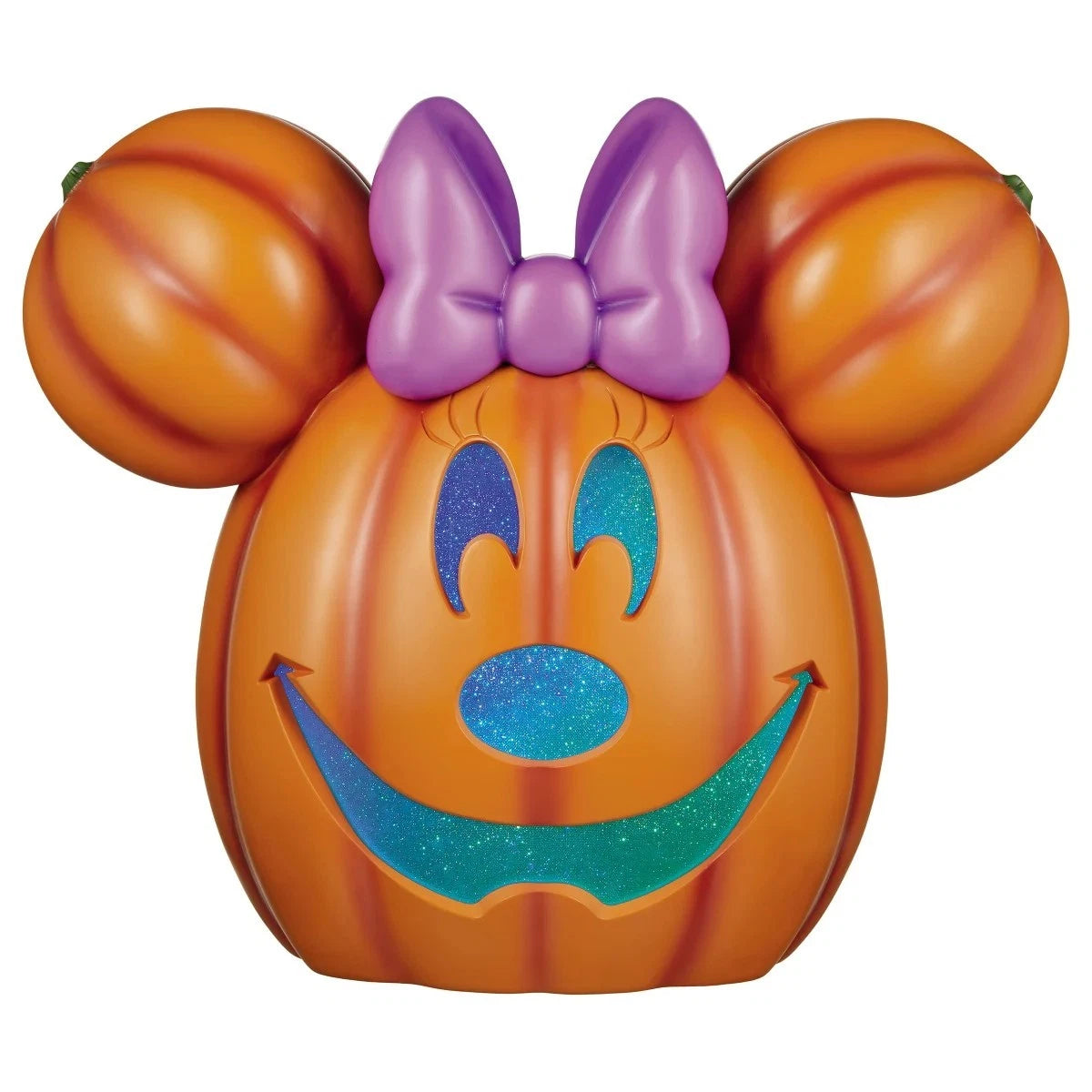 Disney Minnie 20" Pumpkin w/Lights & Music, NM-K23467AA Jack O Lantern Halloween