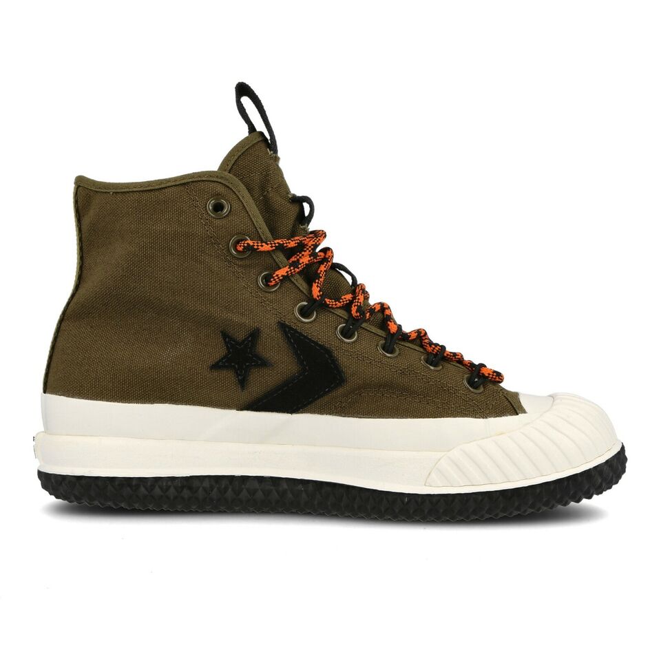 Converse Bosey MC Hi Boot, 166222C Multiple Sizes Surplus Olive/Campfire Orange/